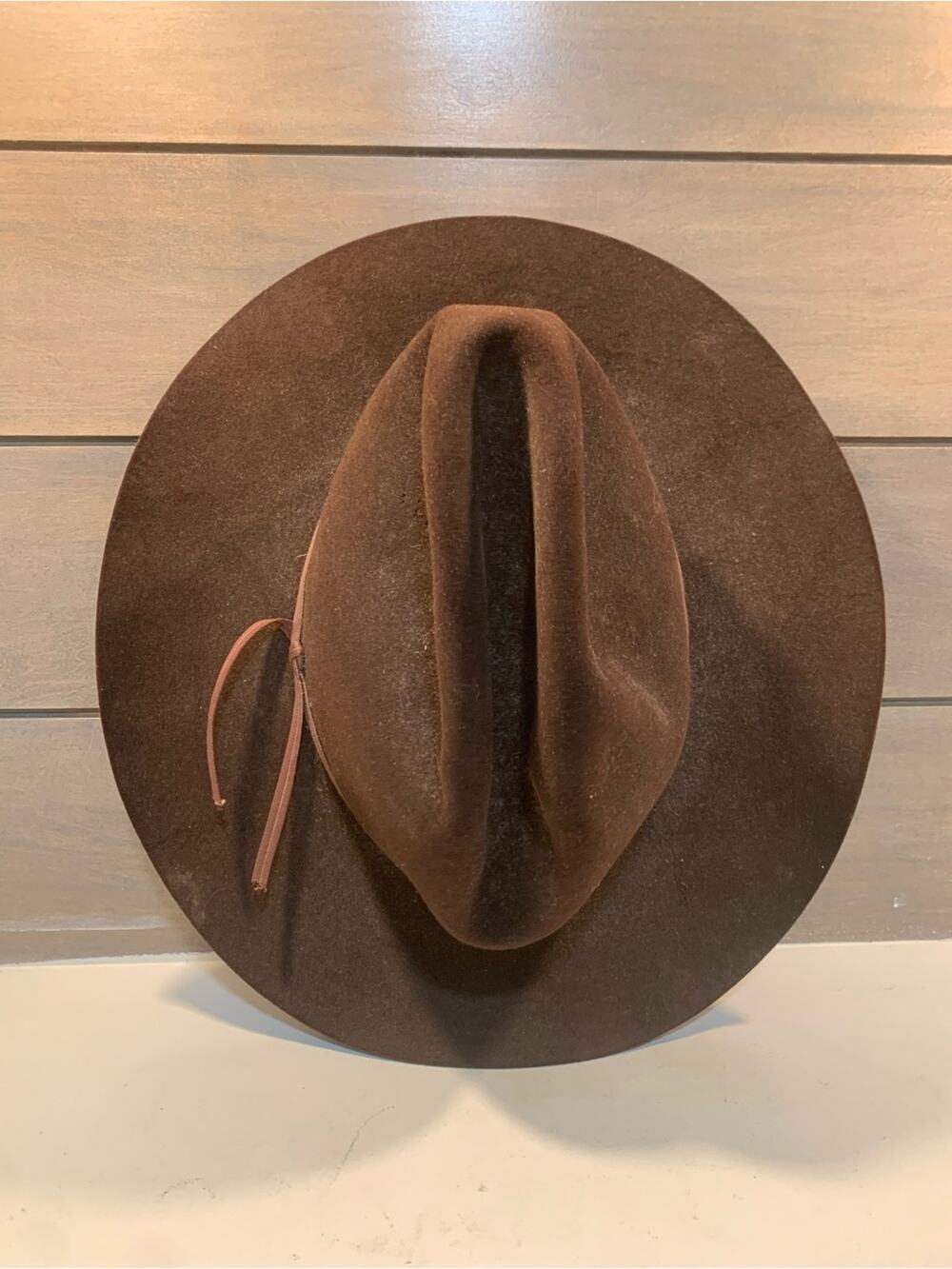 Resistol Self Conforming XXX Beaver Cowboy Hat Brown Size 7 Western Outdoor